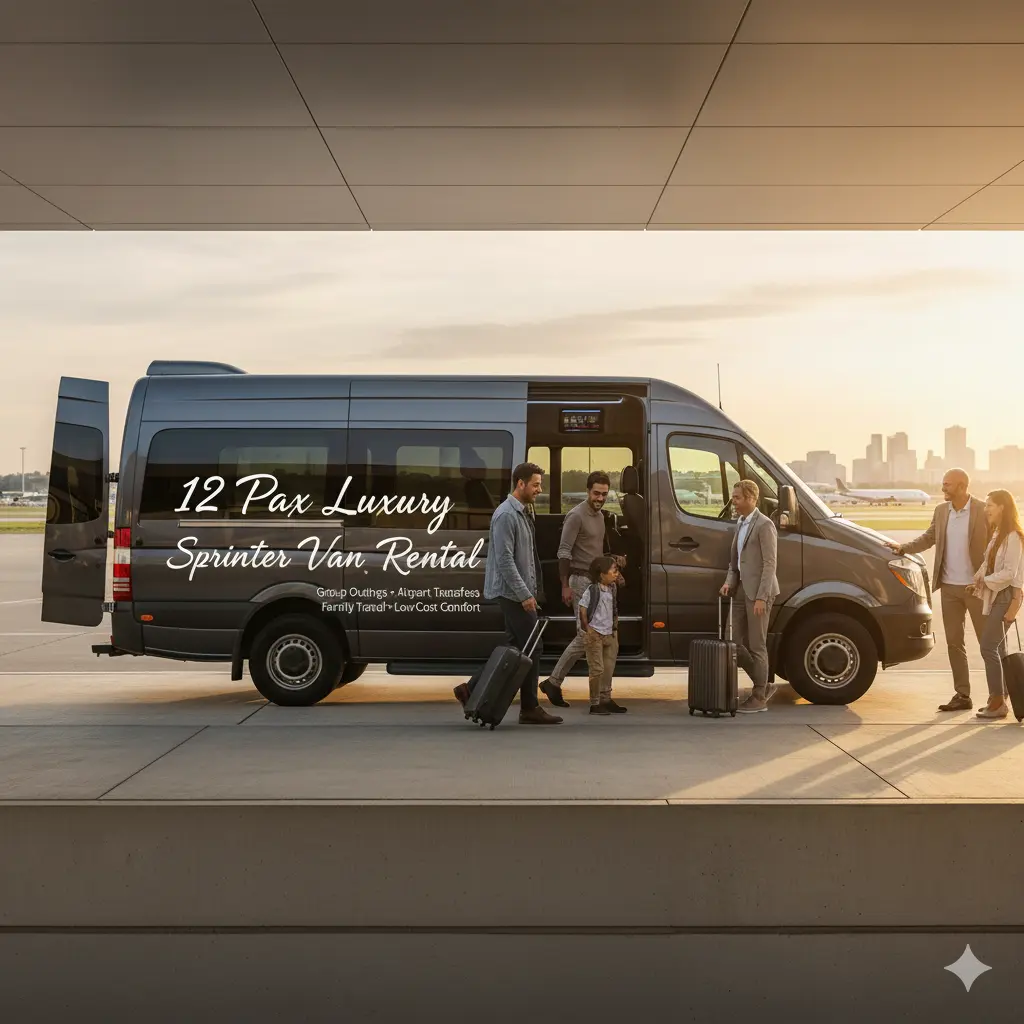 12 Pax Sprinter Van Rental Ventscripe